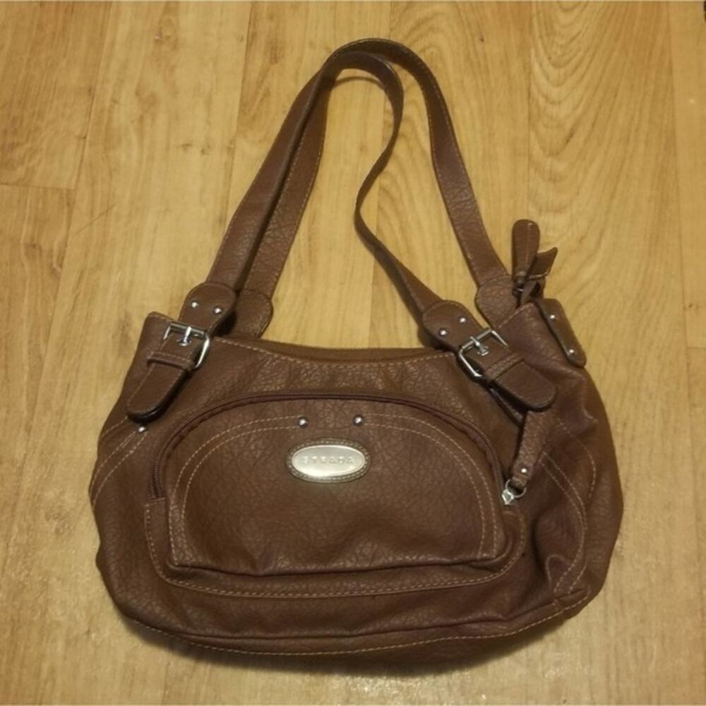 Like new condition stada brown leather purse